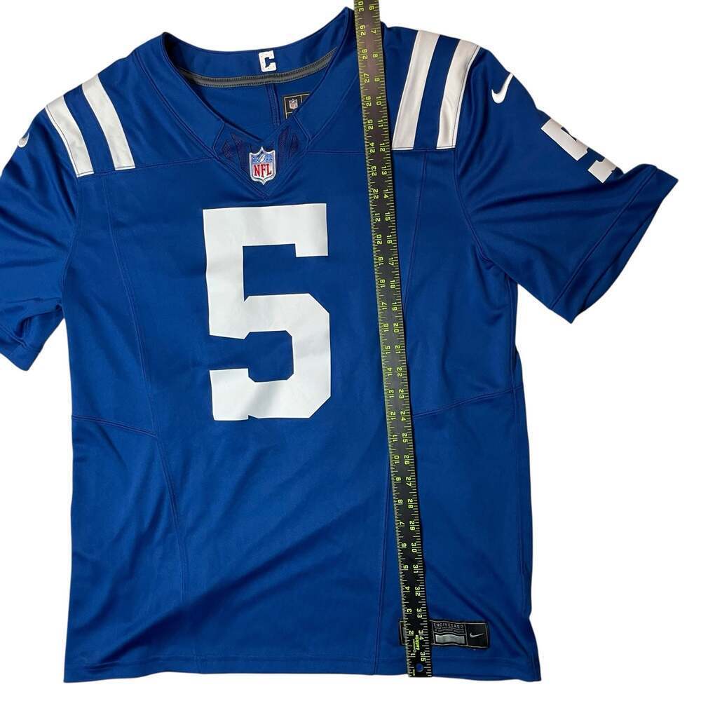 Nike Colts Richardson #5 Jersey Mens Large Blue NFL Dri-Fit - Picture 2 of 9